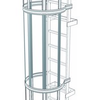 ZARGES Rückenschutzstrebe 1.400 mm Alu natur von ZARGES