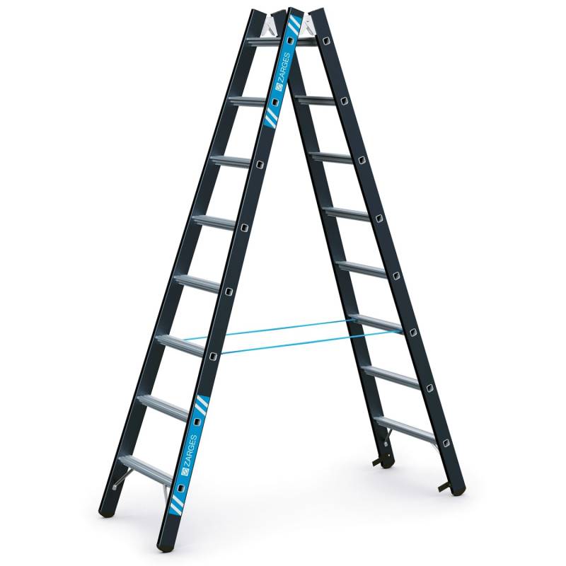 Zarges SL Doppelleiter Megastep B 2x8 Stufen von ZARGES