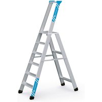 Zarges Stehleiter Seventec S mit Sicherheitsplattform 6 Stufen von ZARGES