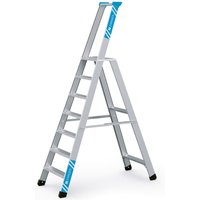 Zarges Stehleiter Seventec S mit Sicherheitsplattform 7 Stufen von ZARGES