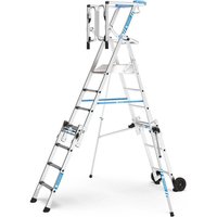 Zarges Teleskop Plattformleiter ZAP Masterflex Plus S gebördelt 3-5 Stufen Zarges Teleskop Plattformleiter ZAP Masterflex Plus S gebördelt 3-5 Stufen von ZARGES
