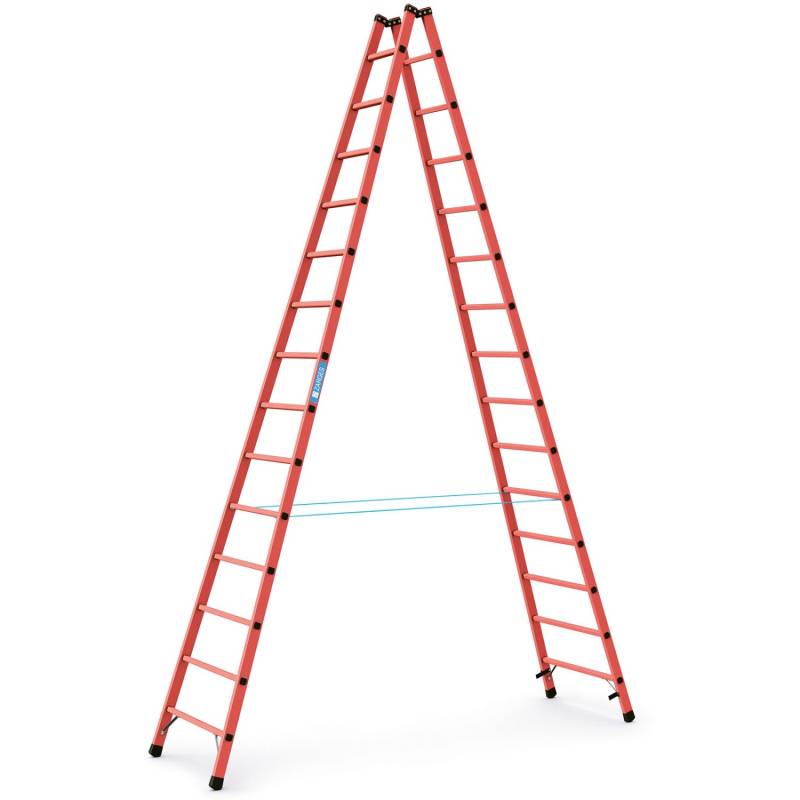 Zarges Vollkunststoff-Sprossen-Stehleiter EFA B 2x14 Sprossen Zarges Vollkunststoff-Sprossen-Stehleiter EFA B 2x14 Sprossen von ZARGES