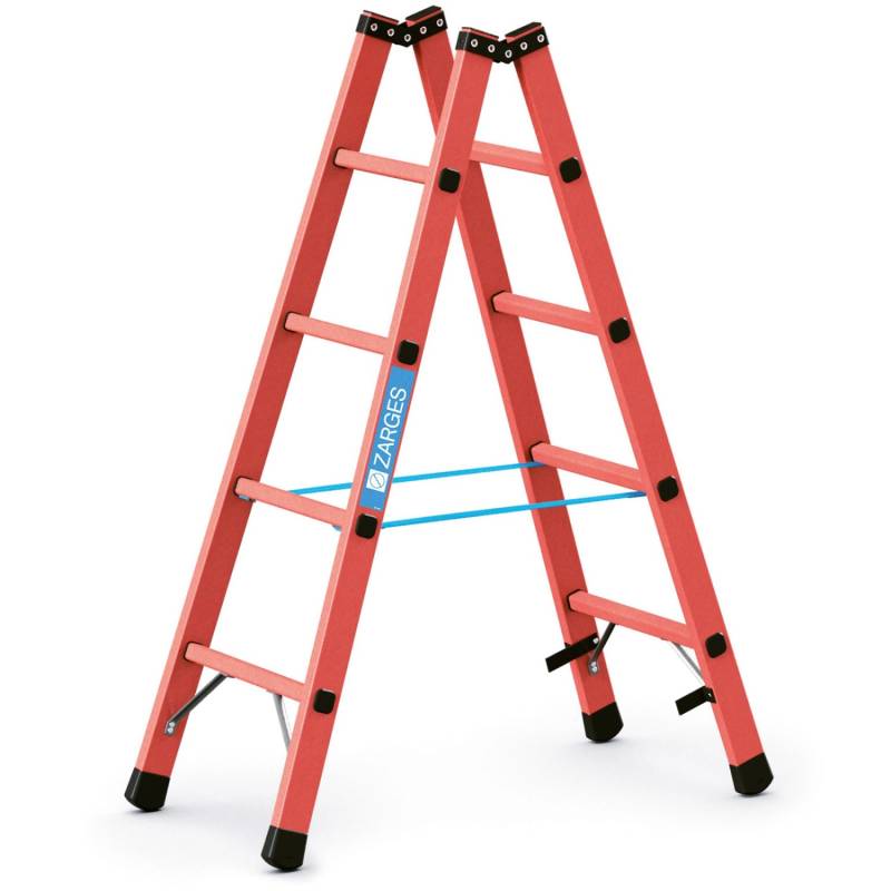 Zarges Vollkunststoff-Sprossen-Stehleiter EFA B 2x4 Sprossen Zarges Vollkunststoff-Sprossen-Stehleiter EFA B 2x4 Sprossen von ZARGES