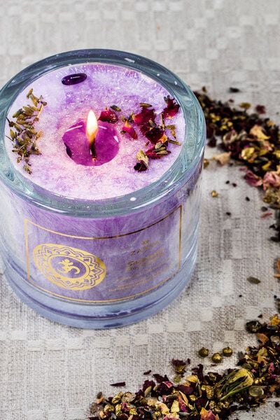 ZARYA Chakra–Duftkerze aus Bio-Stearin ZARYA Chakra–Duftkerze aus Bio-Stearin von ZARYA