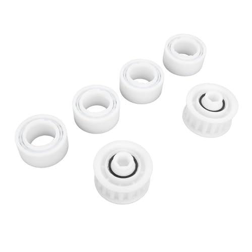ZASCHMOY 4 Pack Pool Cleaner Guide Ersatz mit Riemenscheibenzädern, Passt Delphin Roboterpool Vakuum, Einfache Installation, Haltbares ABS -Material von ZASCHMOY