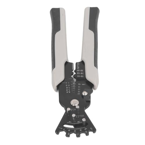 ZASCHMOY 5 In 1 Professionelles Mehrzweck -Draht -Stripper Werkzeug für Elektriker CRV Material, Strippen, Biegung, Biege, Crimping, Stall mit Humanisiertem Griff Design von ZASCHMOY