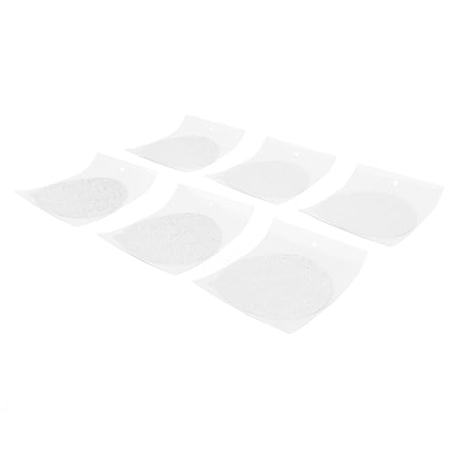 ZASCHMOY 62 -mm -Aluminiumfolie Dichtungsdeckel für Kaffeekapseln, Selbstklebende Recycelbare Kaffee Pod Cover, 100pcs (100PCS) von ZASCHMOY