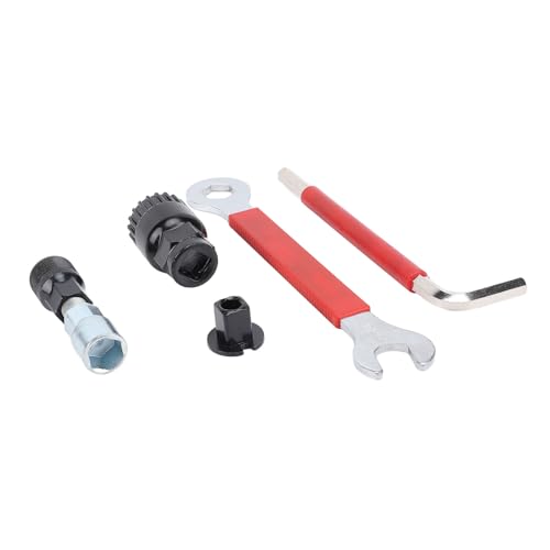 ZASCHMOY 7 in 1 Fahrradkurbel Armzieher Entfernung Werkzeug Set mit 15 -mm -Pedalschlüssel Kohlenstoffstahl für Roadbike Bodenhalterung und Kurbel Extraktor für 7/8/9/10/12 Speed ZASCHMOY 7 in 1 Fahrradkurbel Armzieher Entfernung Werkzeug Set mit 15 -mm -Pedalschlüssel Kohlenstoffstahl für Roadbike Bodenhalterung und Kurbel Extraktor für 7/8/9/10/12 Speed von ZASCHMOY