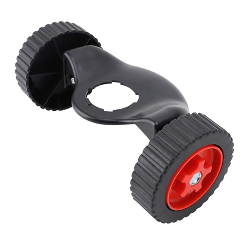 ZASCHMOY Abnehmbare Gras -Trimmer - für Einfache Manövrierfähigkeit Handschubräder für Saitenschneider Robuste Plastikhilfsräder L 33,5 cm für eine Verstärkte Effizienz (S 29,5 cm) von ZASCHMOY