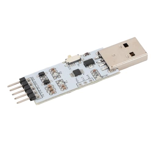 ZASCHMOY Advanced USB-to TTL-Adapter für Serienmodul mit Doppelspannungsoptionen für XP/Win7/Win8/, 50bps-2mbit/s UART-Konverter mit USB2.0-Schnittstelle von ZASCHMOY