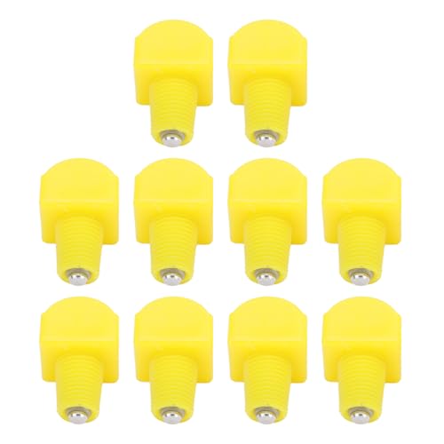 ZASCHMOY Automatische Geflügelwassernippel mit Einstellbarem Fluss - 10 -Pack Gelber Kunststoff Hühner Wasserer Nippel Kit Sichere und Effiziente Trinklösung ZASCHMOY Automatische Geflügelwassernippel mit Einstellbarem Fluss - 10 -Pack Gelber Kunststoff Hühner Wasserer Nippel Kit Sichere und Effiziente Trinklösung von ZASCHMOY