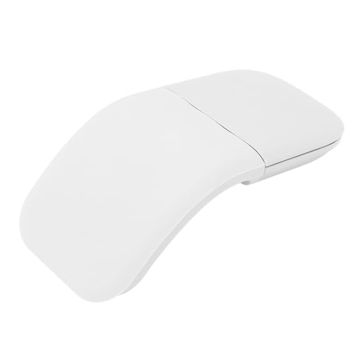 ZASCHMOY BT ARC Touch Maus Ultra Dünn Tragbare Drahtlose Faltbare Optische Maus | 1200DPI für Laptops und Tablets | Schlankes Schwarzes Design für den Gebrauch Unterwegs (Grey) von ZASCHMOY