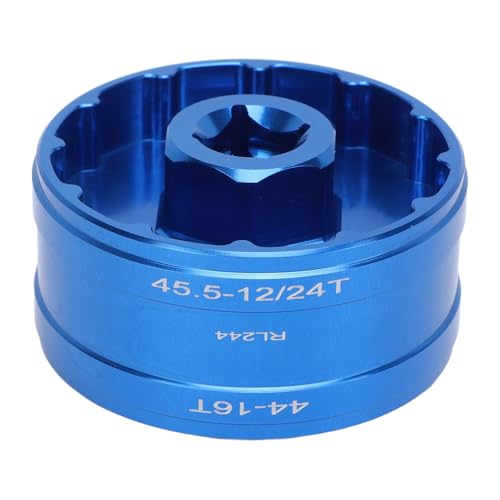 ZASCHMOY Dual -Side -Bottom Bracket Entfernungsinstrument 44 Mm 45,5 Mm Präzisionsbearbeitete 16 24 Notch Design Zur Effizienten Demontage von Dub, BB52, RS500, GXP Bottom Brackets ZASCHMOY Dual -Side -Bottom Bracket Entfernungsinstrument 44 Mm 45,5 Mm Präzisionsbearbeitete 16 24 Notch Design Zur Effizienten Demontage von Dub, BB52, RS500, GXP Bottom Brackets von ZASCHMOY