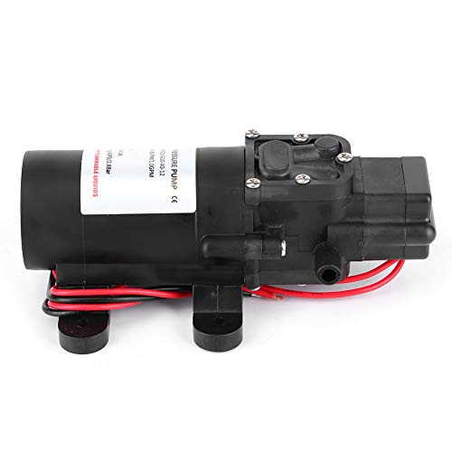 ZASCHMOY Effiziente 12 -V -DC Membranpumpe mit 40psi Druck Selbstpriming 1,0 Gpm Durchfluss, 3/8 Zoll Barb Anschluss für das Auto und RV Wasserextraktion von ZASCHMOY