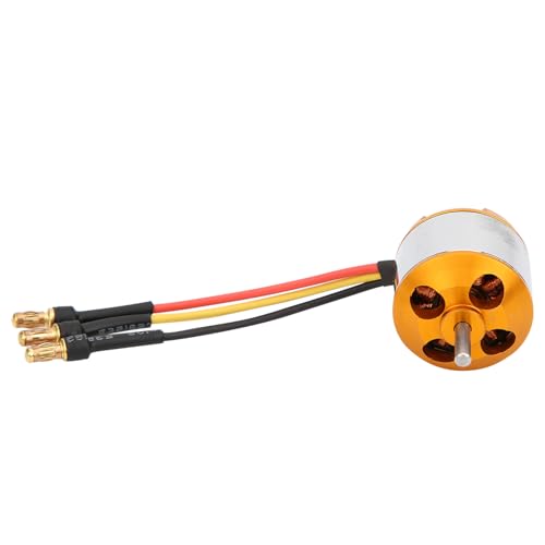 ZASCHMOY Effizienter A2212 Outrunner Bürstenloser Motor für RC Quadcopter - Hohe Leistung, Leichtes Design, Langzeitleben, 930 KV Leistung, Vielseitig für RC -Modelle (1000KV) von ZASCHMOY