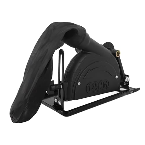 ZASCHMOY Einstellbare Winkelmühle Halterständer 45 Grad mit ABS -Stahlbasis für 100-125 Mm Winkelschleifer - 0-40 Mm Schneidtiefe Sicher und Leicht für Vielseitige Verwendung von ZASCHMOY