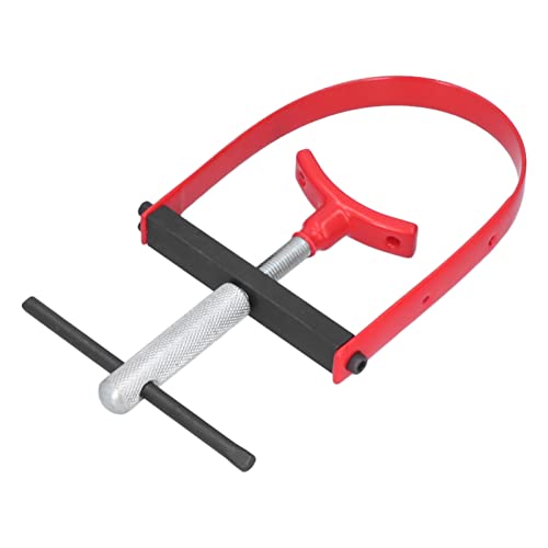 ZASCHMOY Einstellbarer Schwungradhalter -Kupplungsscheibe -Werkzeug für Motorrad und ATV Reparaturen | Universal Fly Wheel Haltes Handwerkzeug mit Vinylgriff und Verstellbarem Riemen | Langlebiger von ZASCHMOY