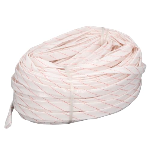 ZASCHMOY Fiberglas -Hitzedrahtschildhülse für Hohe Temperaturanwendungen - 100 M, 10mm ID, Ideale Kraftstoffleitungswick ZASCHMOY Fiberglas -Hitzedrahtschildhülse für Hohe Temperaturanwendungen - 100 M, 10mm ID, Ideale Kraftstoffleitungswick von ZASCHMOY