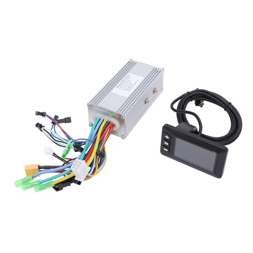ZASCHMOY Fortgeschrittenes 36 V 48 V 60 Elektrikbike -Sinus -Wellencontroller Kit mit LCD Display, 1000W Bürstenloser Motor 3 Modus Effizienz, Stabil von ZASCHMOY