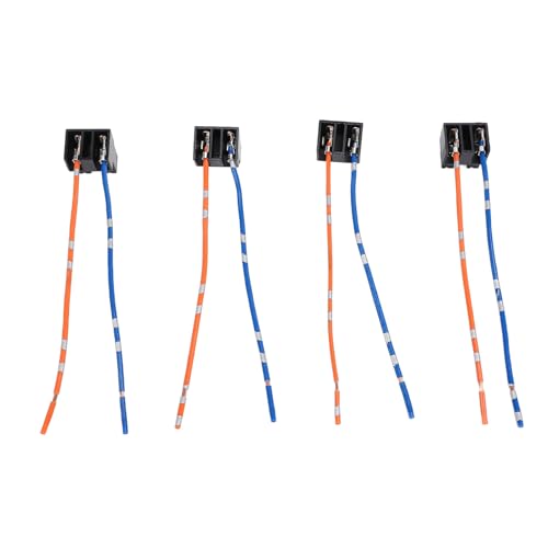 ZASCHMOY H7-Scheinwerfer-Socket Kabelbaum 4pcs Set für DC12-24V Weibliche Steckerdrahtanordnung für die Halogenlampe Installation, Hohe Langlebigkeit und Easy-Setup ZASCHMOY H7-Scheinwerfer-Socket Kabelbaum 4pcs Set für DC12-24V Weibliche Steckerdrahtanordnung für die Halogenlampe Installation, Hohe Langlebigkeit und Easy-Setup von ZASCHMOY
