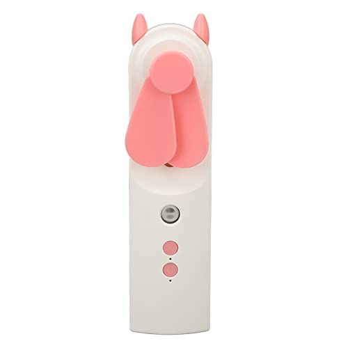 ZASCHMOY Handheld -Nebellüfter Wiederaufladbarer Hydratationsspray Wassernebel -Lüfter 30 Ml Rosa für Outdoor -Reise von ZASCHMOY