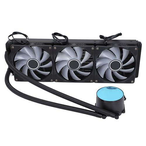 ZASCHMOY Hochleistungs -CPU -Kühlerlüfterkühler mit PWM Steuerung und RGB Lichtern, Integriertes 360 mm Computer Flüssigkühlsystem für LGA und Anwendungen ZASCHMOY Hochleistungs -CPU -Kühlerlüfterkühler mit PWM Steuerung und RGB Lichtern, Integriertes 360 mm Computer Flüssigkühlsystem für LGA und Anwendungen von ZASCHMOY
