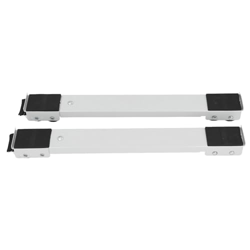 ZASCHMOY Hochleistungsleitbare Geräterollen für Kühlschränke und Mobile Waschmaschinen mit Rostsicherheit - Universal Einstellbare Basis 20-32 Zoll, 2pcs von ZASCHMOY