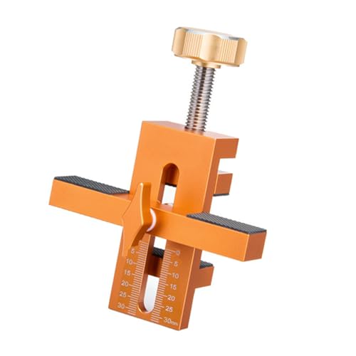 ZASCHMOY Hochleistungsschrank-Tür Montage-Jig Wurde Verdickte Aluminiumlegierung für Rahmenlose und Gerahmte 7-40-mm-Holzbretter mit Einstellbarem Stützarm ZASCHMOY Hochleistungsschrank-Tür Montage-Jig Wurde Verdickte Aluminiumlegierung für Rahmenlose und Gerahmte 7-40-mm-Holzbretter mit Einstellbarem Stützarm von ZASCHMOY