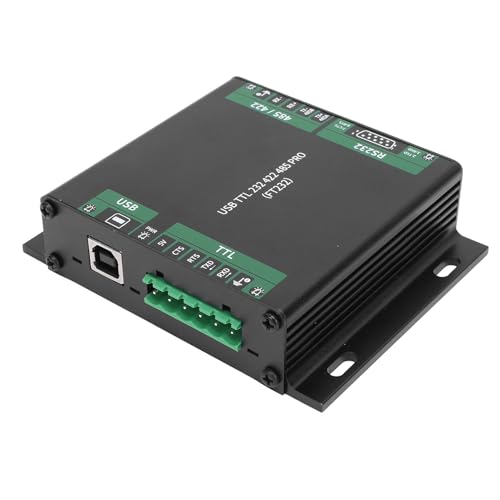 ZASCHMOY Industrial USB auf RS232 485 422 TTL -Adapter mit FT232RL -Chip, Unterstützt Multi Geräte, Aluminiumlegierungshülle für Sichere Datenkonvertierung ZASCHMOY Industrial USB auf RS232 485 422 TTL -Adapter mit FT232RL -Chip, Unterstützt Multi Geräte, Aluminiumlegierungshülle für Sichere Datenkonvertierung von ZASCHMOY