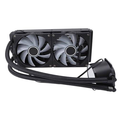 ZASCHMOY Integrierter CPU -Flüssigkühler mit 240 -mm Kühler und Dual PWM 120 mm Argb Lüfter für Effiziente Computerwasserkühlung auf AM4, AM5 und Anderen Plattformen ZASCHMOY Integrierter CPU -Flüssigkühler mit 240 -mm Kühler und Dual PWM 120 mm Argb Lüfter für Effiziente Computerwasserkühlung auf AM4, AM5 und Anderen Plattformen von ZASCHMOY