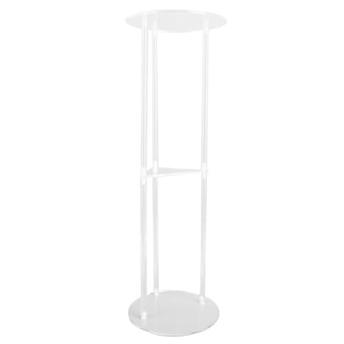 ZASCHMOY Moderner Minimalistischer Klarer Kleiner Acryl -Getränketisch - Runder Beistelltisch mit Leichtem Design für Wohnzimmer, Schlafzimmer oder Balkon ZASCHMOY Moderner Minimalistischer Klarer Kleiner Acryl -Getränketisch - Runder Beistelltisch mit Leichtem Design für Wohnzimmer, Schlafzimmer oder Balkon von ZASCHMOY