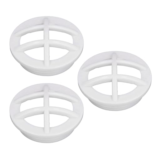 ZASCHMOY Pool Einlass -Rosteinsatz 3PCS Set mit G1 1/2 Männlichem Gewindewandmontage Kühlergrill von ZASCHMOY