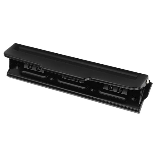 ZASCHMOY Präzision 9 Hole Paper Punch -Werkzeug mit Einfachem Hebeldesign und Nicht Schlupfender Weicher Basis für Büro und Zuhause - All Metallbemalter Körper für die Kompatibilität von Papier mit ZASCHMOY Präzision 9 Hole Paper Punch -Werkzeug mit Einfachem Hebeldesign und Nicht Schlupfender Weicher Basis für Büro und Zuhause - All Metallbemalter Körper für die Kompatibilität von Papier mit von ZASCHMOY