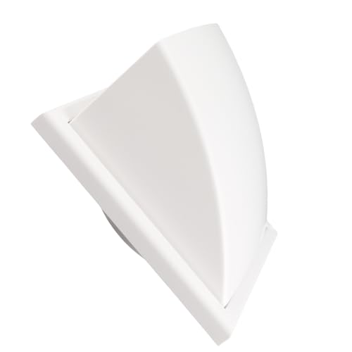 ZASCHMOY Quadratische Außenwandlüfterabdeckung für Badezimmer und Küche - 100 Mm PVC Plastik -Entlüftungskanallüftung, Geneigtes Design, Elegantes Aussehen ZASCHMOY Quadratische Außenwandlüfterabdeckung für Badezimmer und Küche - 100 Mm PVC Plastik -Entlüftungskanallüftung, Geneigtes Design, Elegantes Aussehen von ZASCHMOY