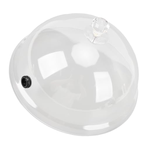 ZASCHMOY Raucher Cloche Dome Cover für Cocktails & Food - Transparent Infuser Accessoire mit Kuppelform -Design für Teller, Schalen und Gläser 31,5 Cm Sicheres Kunststoffmaterial (Xl 39x39x12.5cm / von ZASCHMOY