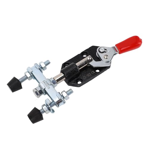 ZASCHMOY Schnellfreisetzung Double Head Push Pull Toggle Clamp mit 90 Kg Haltekapazität und 20 -mm -Kolbenhub Hohe Kohlenstoffstahl Befestigungsbehandlung für Metall und Leiterplattenanwendungen ZASCHMOY Schnellfreisetzung Double Head Push Pull Toggle Clamp mit 90 Kg Haltekapazität und 20 -mm -Kolbenhub Hohe Kohlenstoffstahl Befestigungsbehandlung für Metall und Leiterplattenanwendungen von ZASCHMOY