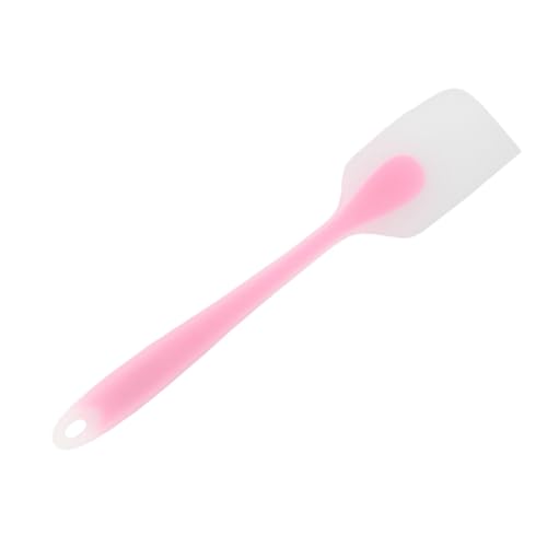 ZASCHMOY Silikonspatel Tragbares Hitzebeständiges Durchscheinendes Küchenbackwerkzeug Grün | Integrierte Vollständige Silikonkochen- und Backutensilien (PINK) von ZASCHMOY