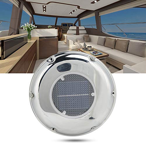 ZASCHMOY Solaranbetriebene Boot -Lüfter aus Edelstahl - Automatische Belüftung für Wärme und Geruchskontrolle Geräuschloser, Wasserdichter Bootsabluftventilator für Schimmel und F ZASCHMOY Solaranbetriebene Boot -Lüfter aus Edelstahl - Automatische Belüftung für Wärme und Geruchskontrolle Geräuschloser, Wasserdichter Bootsabluftventilator für Schimmel und F von ZASCHMOY