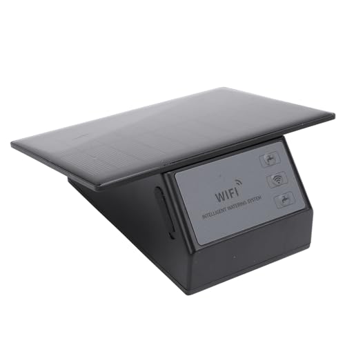 ZASCHMOY Solarautomatisches Tropfbewässerungs -Kit mit WLAN -App Steuerung, Zeitversorgungsfunktion, 2000 mAh Batterie, Selbstbewässerungssystem für Topfpflanzen und Blumen von ZASCHMOY