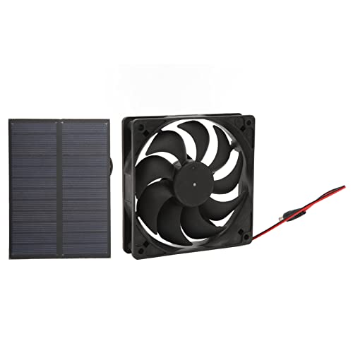 ZASCHMOY Solarpanel Angetriebenen Ableitungslüfungskit mit Monokristallinen Silizium für Wohnwagen, Tierhäuser und Toiletten 12 V 3W Im Freien Im Freien ZASCHMOY Solarpanel Angetriebenen Ableitungslüfungskit mit Monokristallinen Silizium für Wohnwagen, Tierhäuser und Toiletten 12 V 3W Im Freien Im Freien von ZASCHMOY