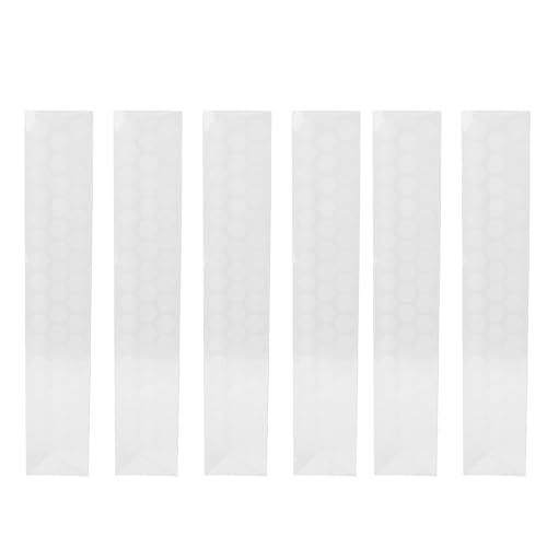 ZASCHMOY Stapelbare Plastikmoos -Stangen 17 Zoll für Monstera und Kletterpflanzen | Innen- und Außenanlagenunterstützung | 6PCS Stabiles Haustiermaterial für Topfwachstum (6PCS) von ZASCHMOY