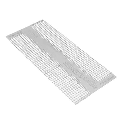 ZASCHMOY Ultra -präziser Strassmalerei Lineal mit 800 Löchern für Glatte Stickereien - Edelstahl, Leichtes Design für das Handwerk, Multifunktionales Werkzeug von ZASCHMOY