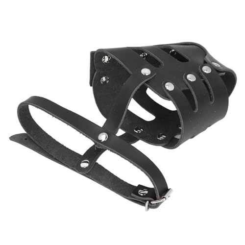 ZASCHMOY Verstellbare Humane Hundemündung mit Atmungsaktivem Kunstleder - Verstärkte Anti -Biting Hundekäfig Mundabdeckung für Haustiertraining, Passt Alle Größen und Rassen an ZASCHMOY Verstellbare Humane Hundemündung mit Atmungsaktivem Kunstleder - Verstärkte Anti -Biting Hundekäfig Mundabdeckung für Haustiertraining, Passt Alle Größen und Rassen an von ZASCHMOY
