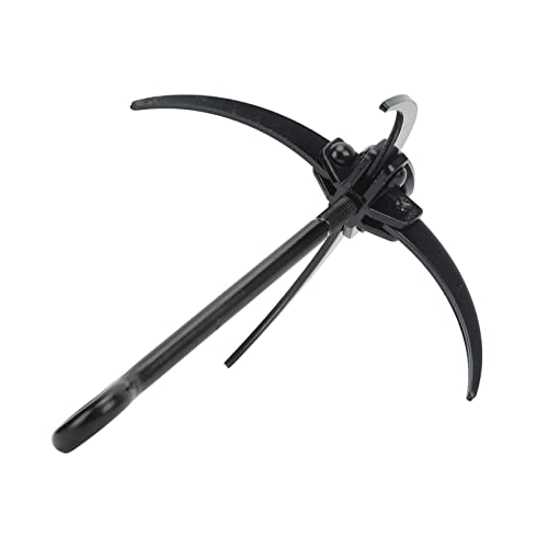 ZASCHMOY Vielseitiger Outdoor-Desktop-Lagerregal mit Einstellbarer Basisklemme Ultraleichter Aluminium-Legierung Multifunktions-Campingregal mit Haken für Tragbare und Einfache Organisation von ZASCHMOY