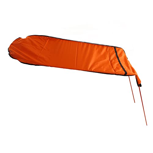 ZASCHMOY Wasserdichtes Kajak Sonnenschatten -Baldachin - Faltbar Kajak Markise für Kanuboot Tragbarer Orangefarbener Oxford Stoff Sonnenschirm (ORANGE) von ZASCHMOY