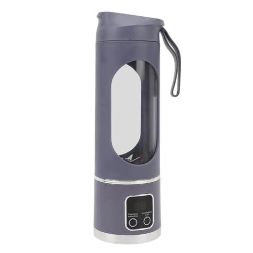 ZASCHMOY Wiederaufladbare Tragbare Mixer 450 Ml Juicer Cup für Smoothies und Heimgebrauch in Grau Lila-kompakt, Effizient und USB-kompatibel ZASCHMOY Wiederaufladbare Tragbare Mixer 450 Ml Juicer Cup für Smoothies und Heimgebrauch in Grau Lila-kompakt, Effizient und USB-kompatibel von ZASCHMOY