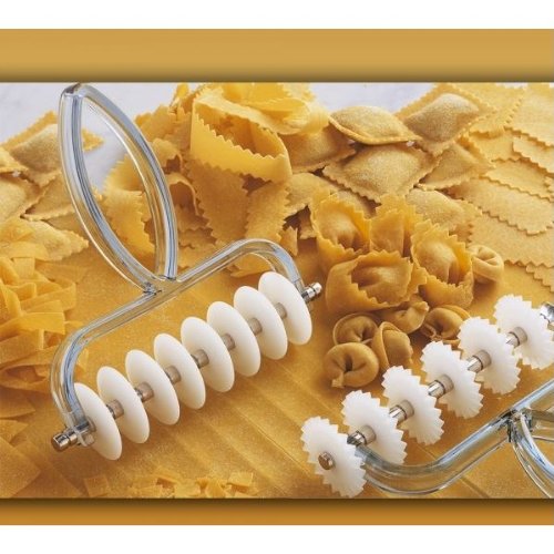 ZASEVES Speedy Pasta Cutter, Silber, 80 Stück von ZASEVES