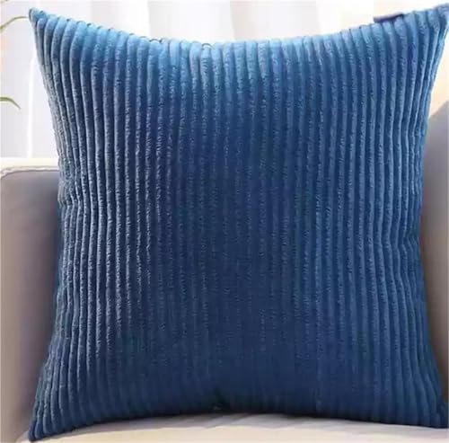 ZASEZOD 2er Set Kordsamt Kissenbezüge, Gestreifte Kissenhüllen für Sofakissen, Couchkissen, Zierkissen, dekorative Kissenbezüge für Sofa, Schlafzimmer, Wohnzimmer und Balkon(Blue C,30 x 50 cm (2pcs)) ZASEZOD 2er Set Kordsamt Kissenbezüge, Gestreifte Kissenhüllen für Sofakissen, Couchkissen, Zierkissen, dekorative Kissenbezüge für Sofa, Schlafzimmer, Wohnzimmer und Balkon(Blue C,30 x 50 cm (2pcs)) von ZASEZOD