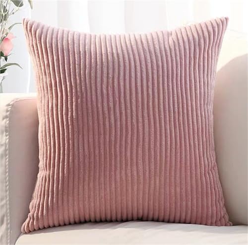 ZASEZOD 2er Set Kordsamt Kissenbezüge, Gestreifte Kissenhüllen für Sofakissen, Couchkissen, Zierkissen, dekorative Kissenbezüge für Sofa, Schlafzimmer, Wohnzimmer und Balkon(Pink C,30 x 50 cm (2pcs)) ZASEZOD 2er Set Kordsamt Kissenbezüge, Gestreifte Kissenhüllen für Sofakissen, Couchkissen, Zierkissen, dekorative Kissenbezüge für Sofa, Schlafzimmer, Wohnzimmer und Balkon(Pink C,30 x 50 cm (2pcs)) von ZASEZOD