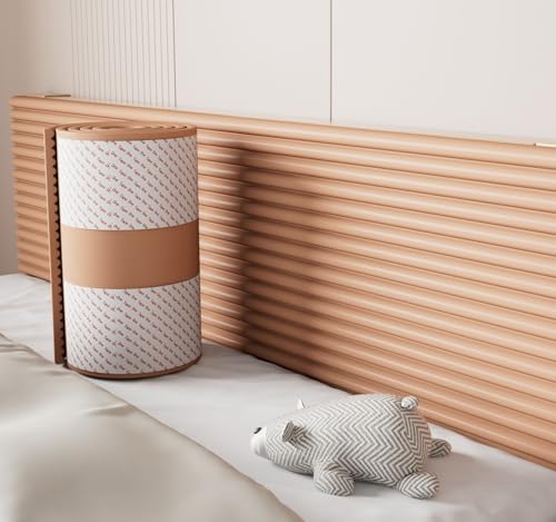 ZASEZOD Wandpolster Selbstklebend, Dekorative Wandverkleidung 3D, Wandkissen Selbstklebend für Schlafzimmer & Bett, Gepolstertes Polsterpaneel Wand Stoßfest & Geräuschdämmend(C6,20 cm x 2 M 1pc) ZASEZOD Wandpolster Selbstklebend, Dekorative Wandverkleidung 3D, Wandkissen Selbstklebend für Schlafzimmer & Bett, Gepolstertes Polsterpaneel Wand Stoßfest & Geräuschdämmend(C6,20 cm x 2 M 1pc) von ZASEZOD